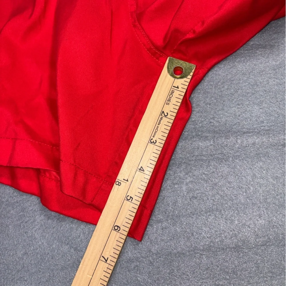 Chubbies Men’s The Liberties Red White Blue Lined Swim Shorts XL // 5.5”